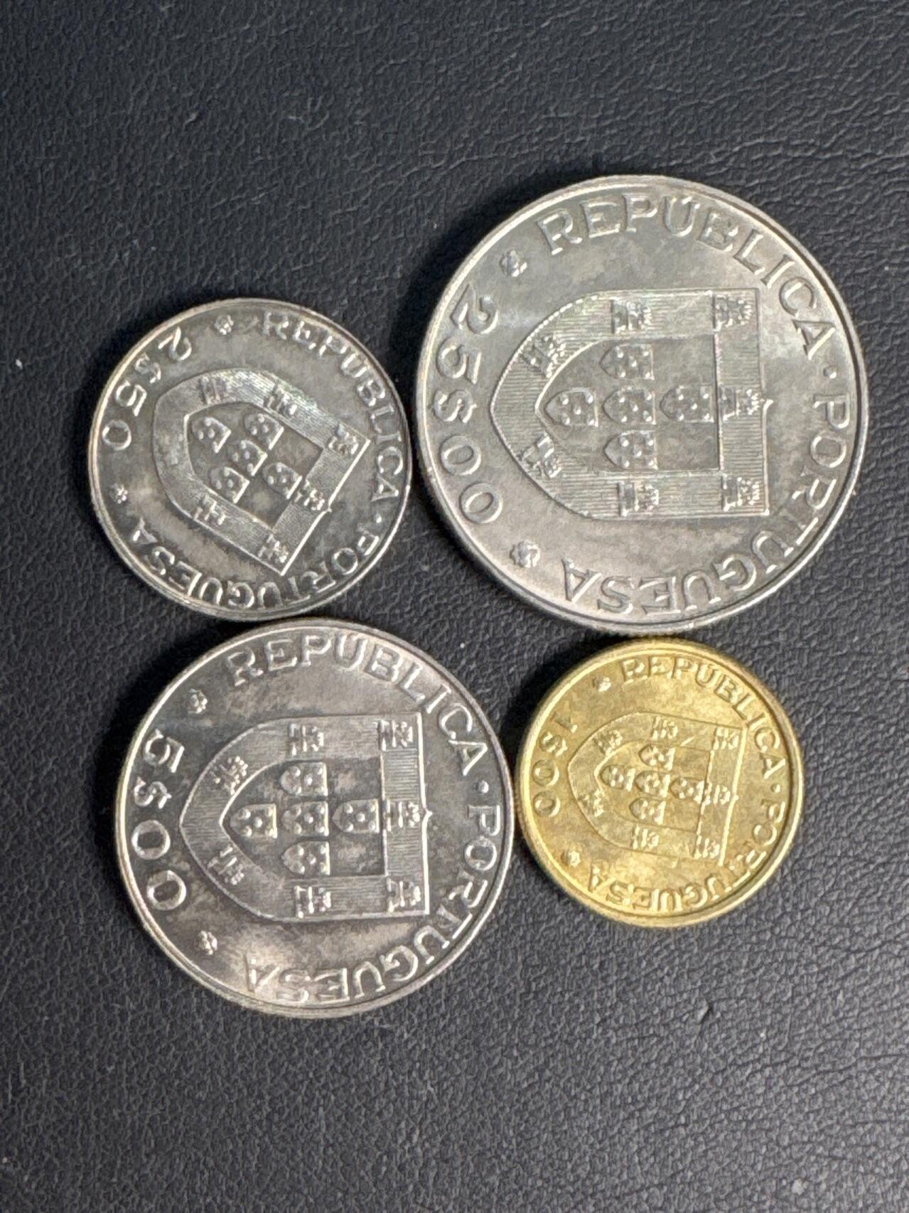 ❤️【币观天下】❤️ 第334期钱币拍卖- 2025.12.12周五晚上6点半场-长期征集拍品 葡萄牙冰球运动1982年一套4枚铜镍币