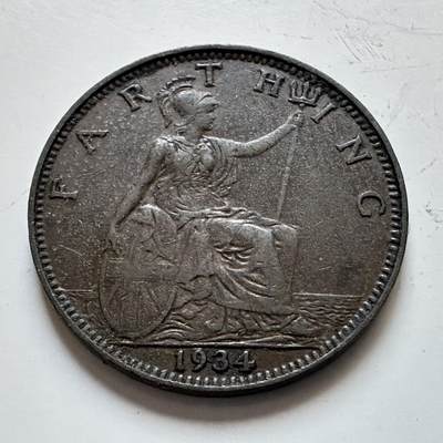 🌹外币初藏🌹🐯2025年第139场  每周二四六晚8️⃣点 接代拍 - 英国1934年一法新