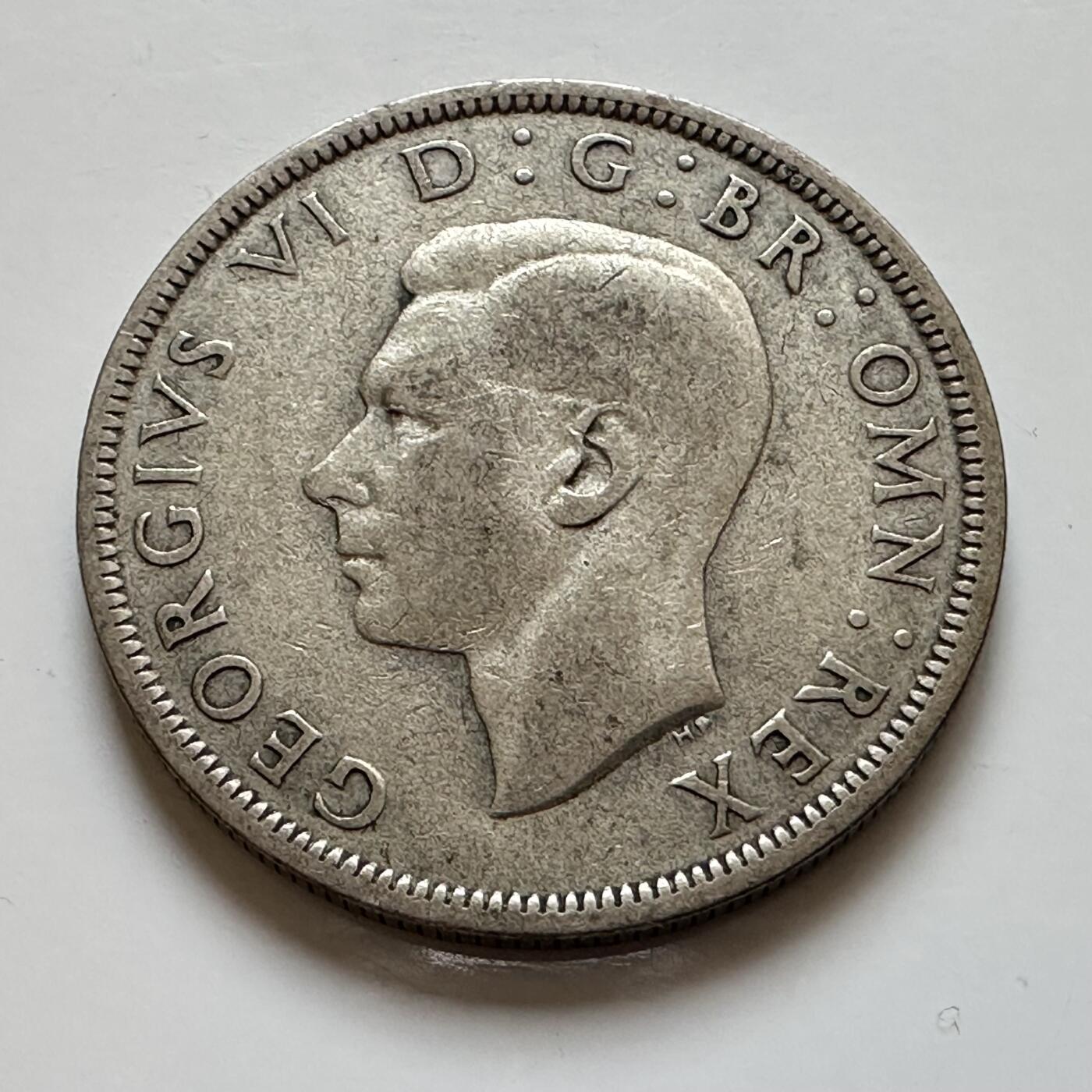 🌹外币初藏🌹🐯2025年第139场  每周二四六晚8️⃣点 接代拍 英国1940年半克朗银币