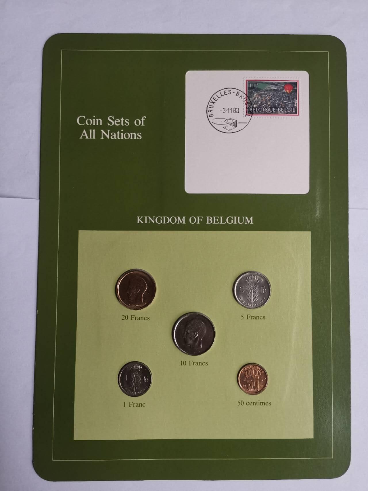 巨藏钱币第七期硬币场12月12号20点开拍 比利时富兰克林邮币卡封装套币