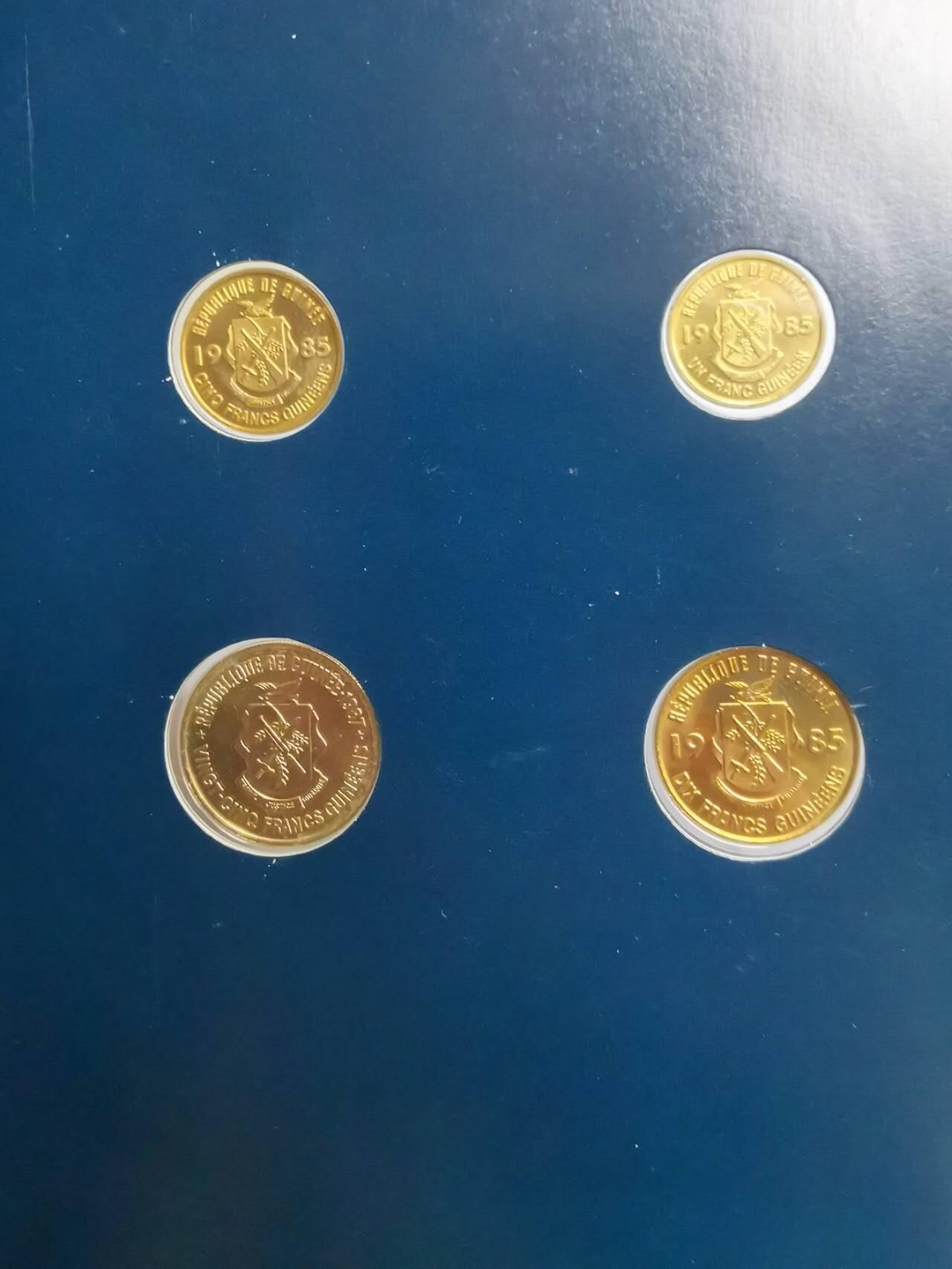 巨藏钱币第七期硬币场12月12号20点开拍 圭亚那富兰克林邮币卡封装套币