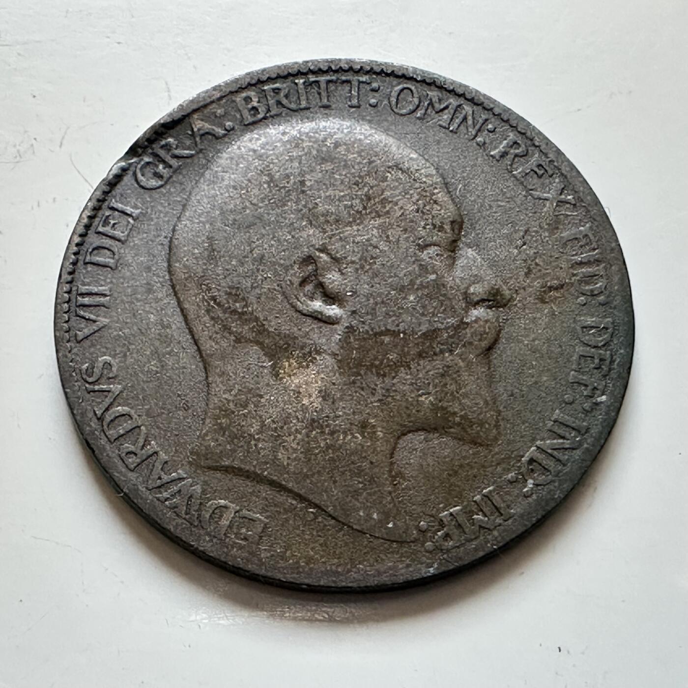 🌹外币初藏🌹🐯2025年第139场  每周二四六晚8️⃣点 接代拍 英国1910年半便士