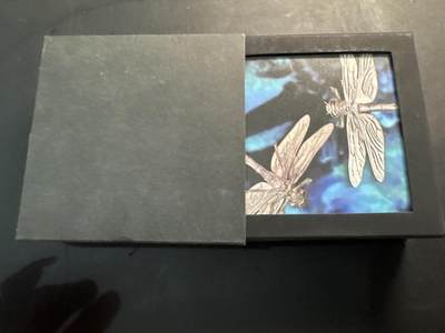 ❤️【币观天下】❤️ 第334期钱币拍卖- 2025.12.12周五晚上6点半场-长期征集拍品 - 喀麦隆2024年立体动物系列银币蜻蜓发行量333枚