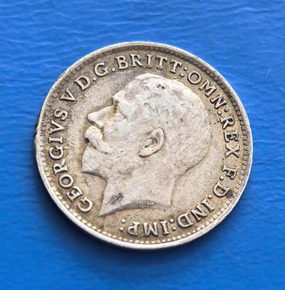 外国优质老铜币银币持续添加中，周六九点倒数截拍，满百包邮，可寄存半年，喜欢朋友微信扫描二维码可直接参拍 - 高银版英国1918年3便士银币