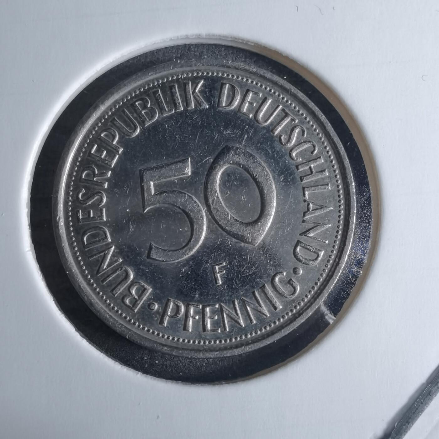 沼泽如烟--第926场 德国1993年50芬尼