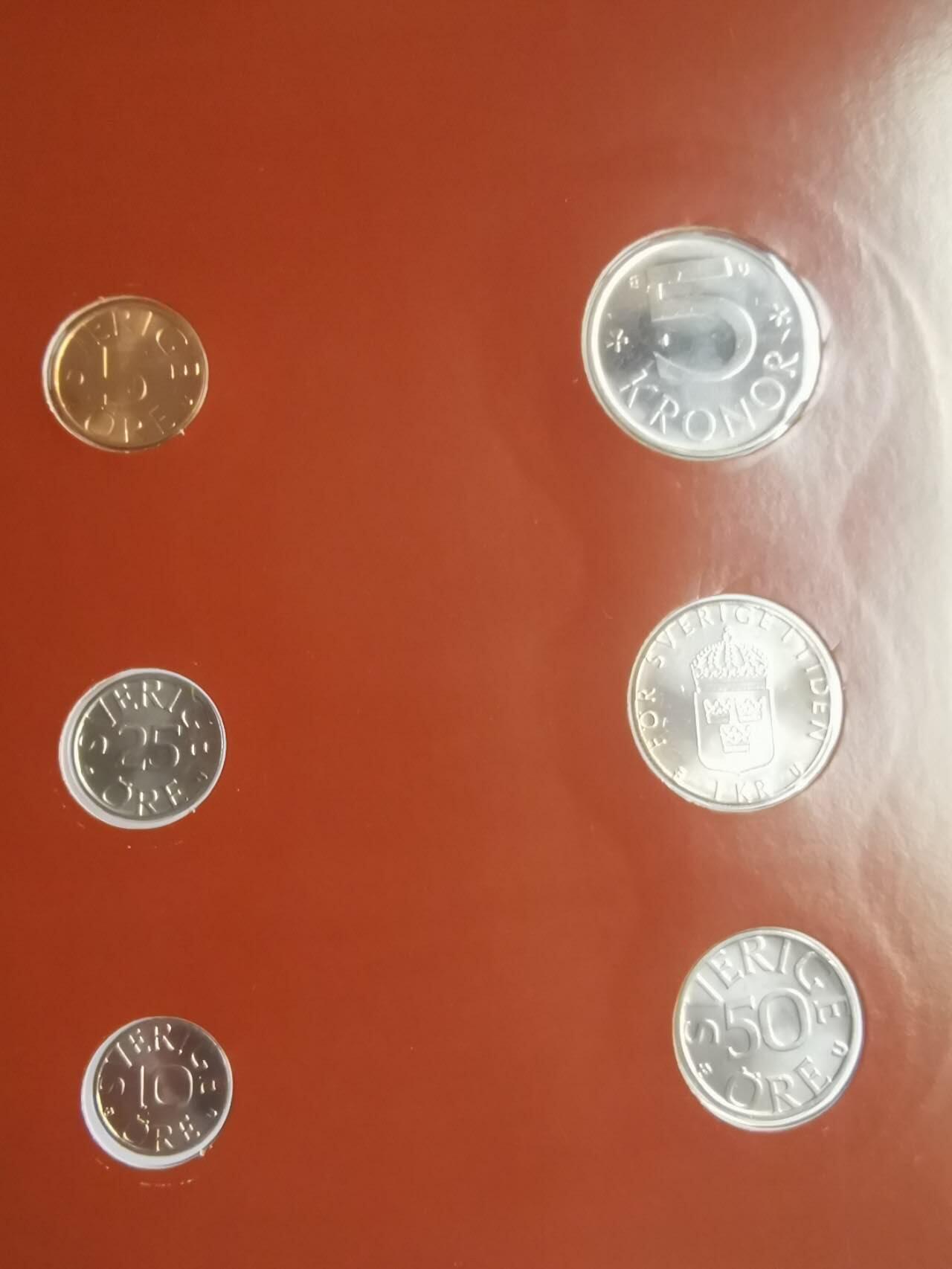 巨藏钱币第七期硬币场12月12号20点开拍 瑞典富兰克林邮币卡封装套币