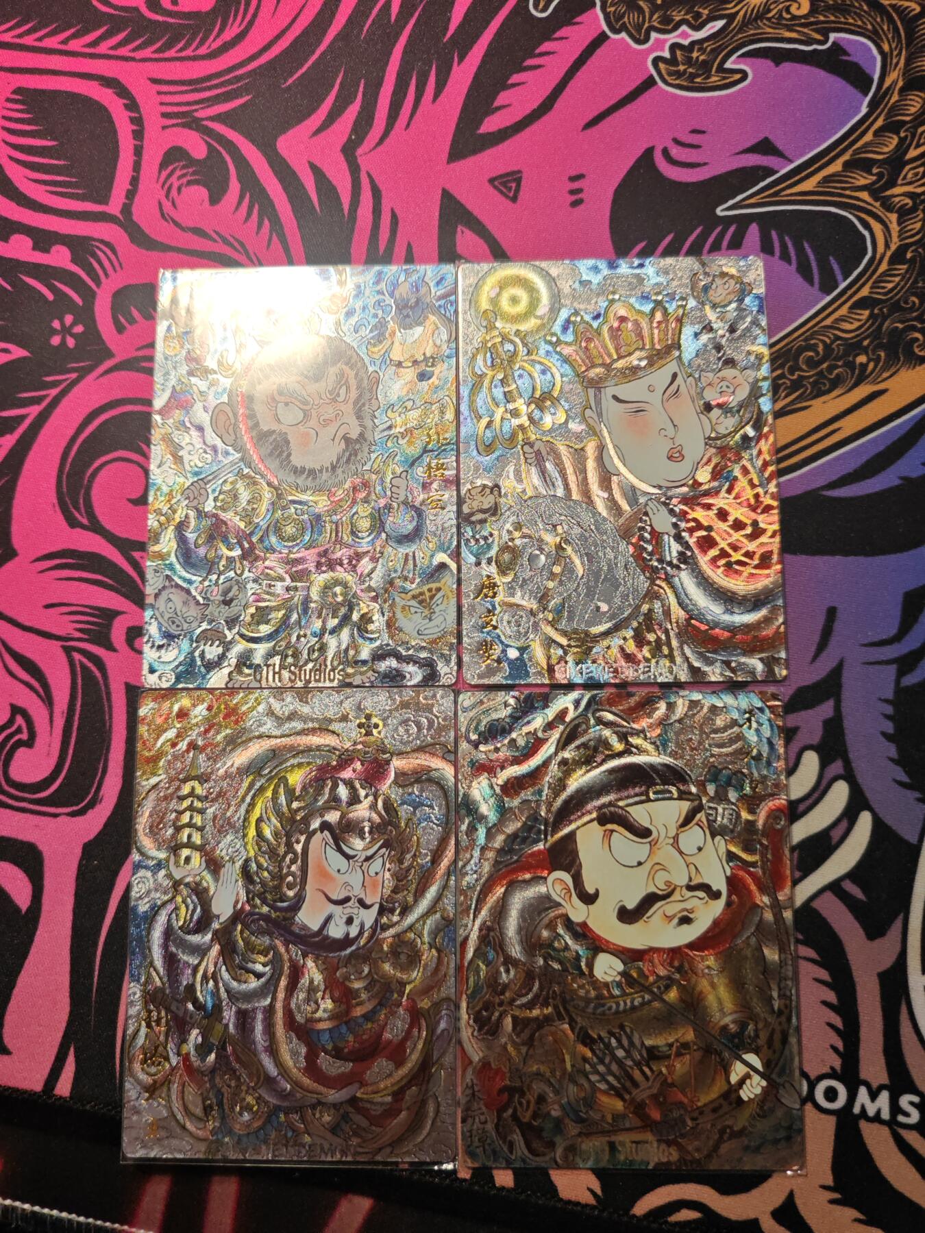 卡牌实验室开始第六次实验 【山丘】【粗闪】孙悟空 唐玄奘 李靖 朱元璋