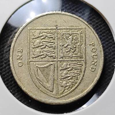 KK钱币收藏小铺 第377期  2月预留时间 周末发货 -  英国1镑 盾