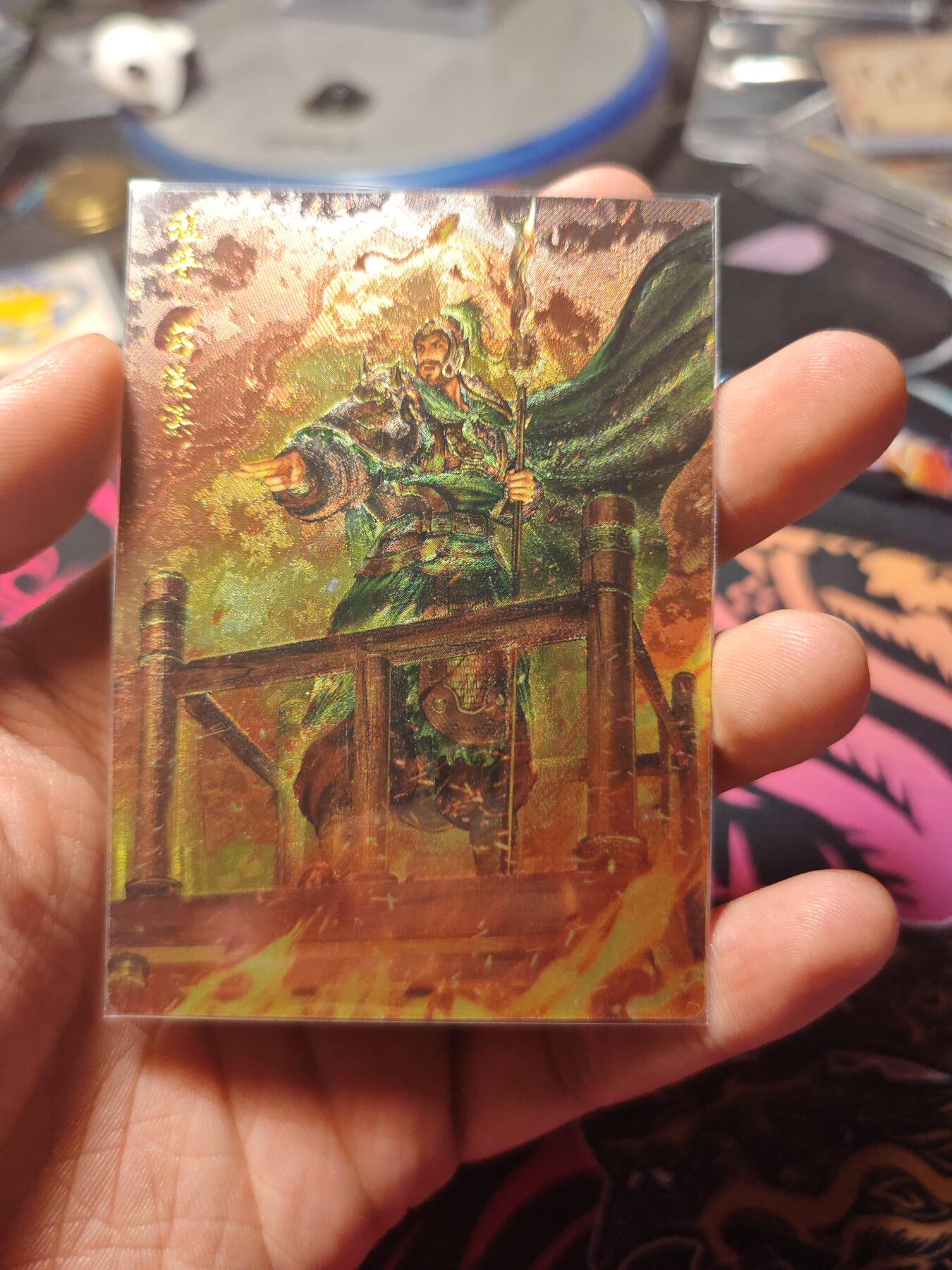 卡牌实验室开始第六次实验 【杆子】【粗闪折光】程普