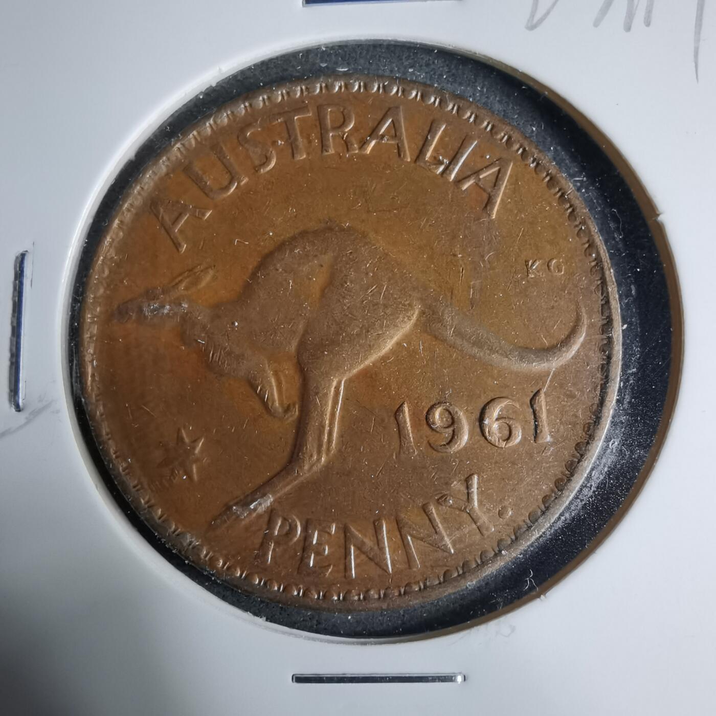 沼泽如烟--第927场 澳大利亚1961年一便士