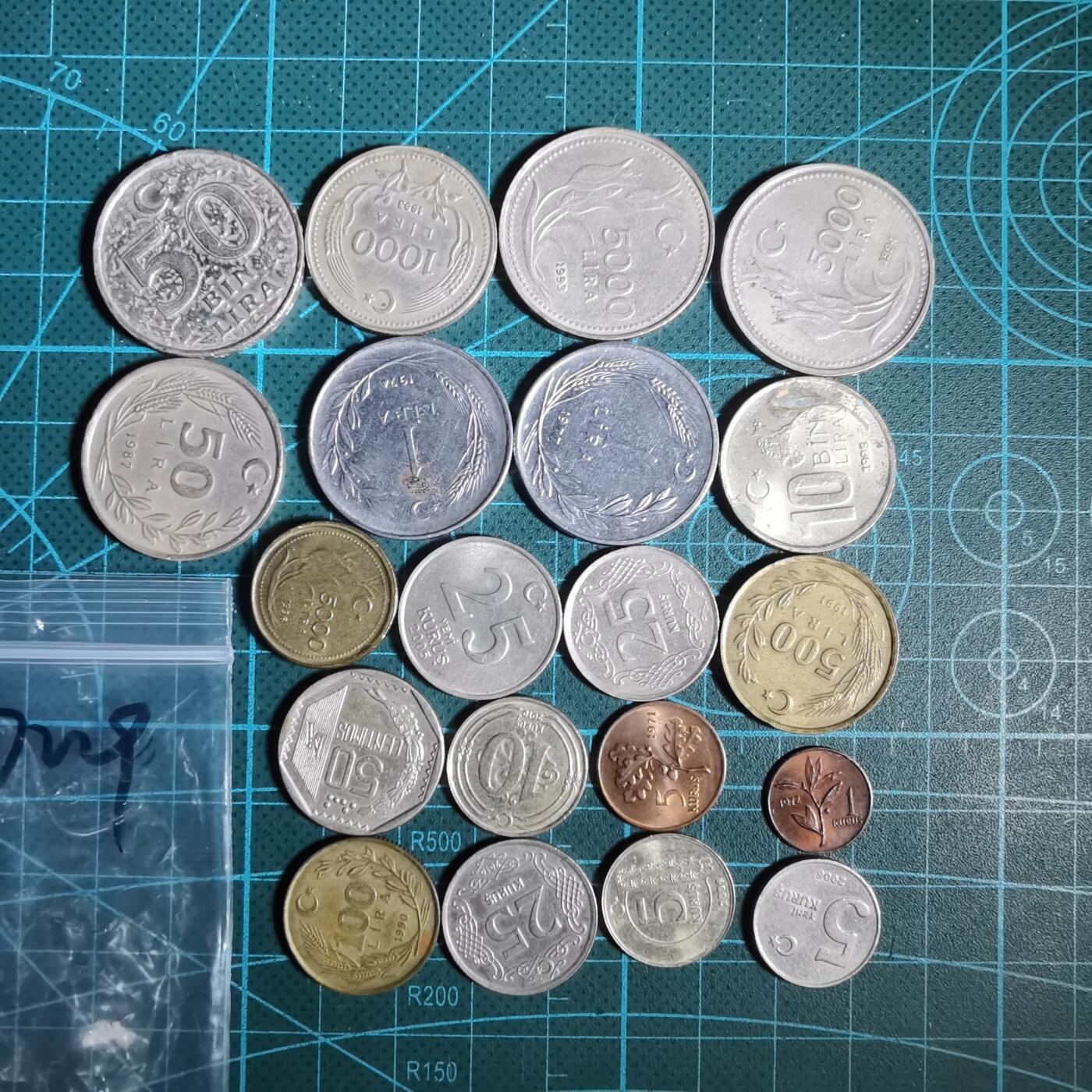 沼泽如烟--第927场 土耳其20枚