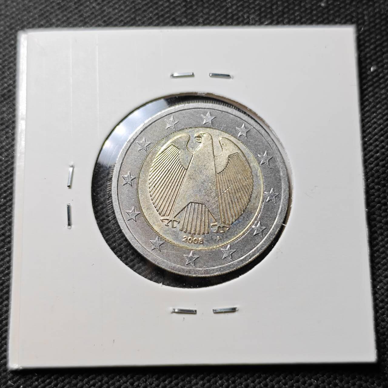 KK钱币收藏小铺 第376期  2月预留时间 周末发货  德国2欧