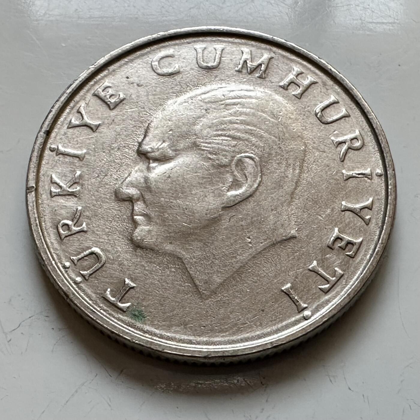 🌹外币初藏🌹🐯2025年第139场  每周二四六晚8️⃣点 接代拍 土耳其1986年50里拉