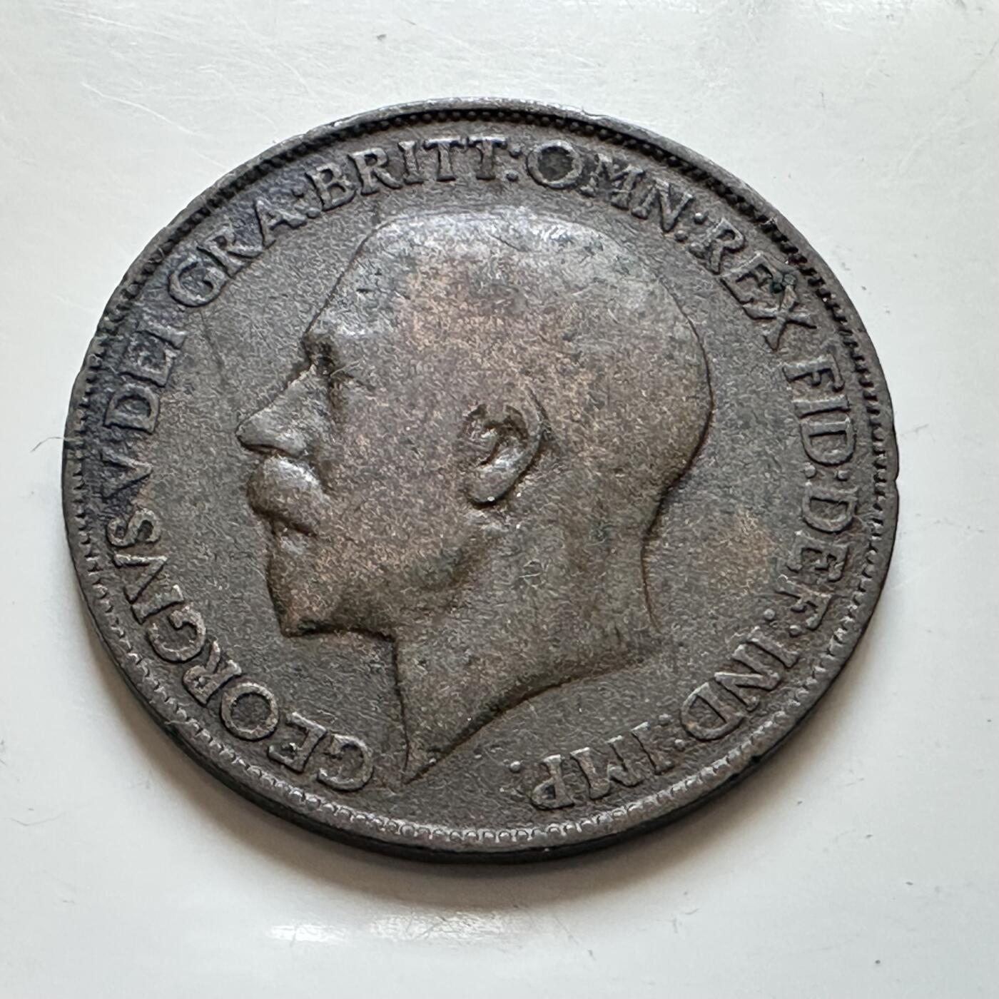 🌹外币初藏🌹🐯2025年第139场  每周二四六晚8️⃣点 接代拍 英国1911年半便士