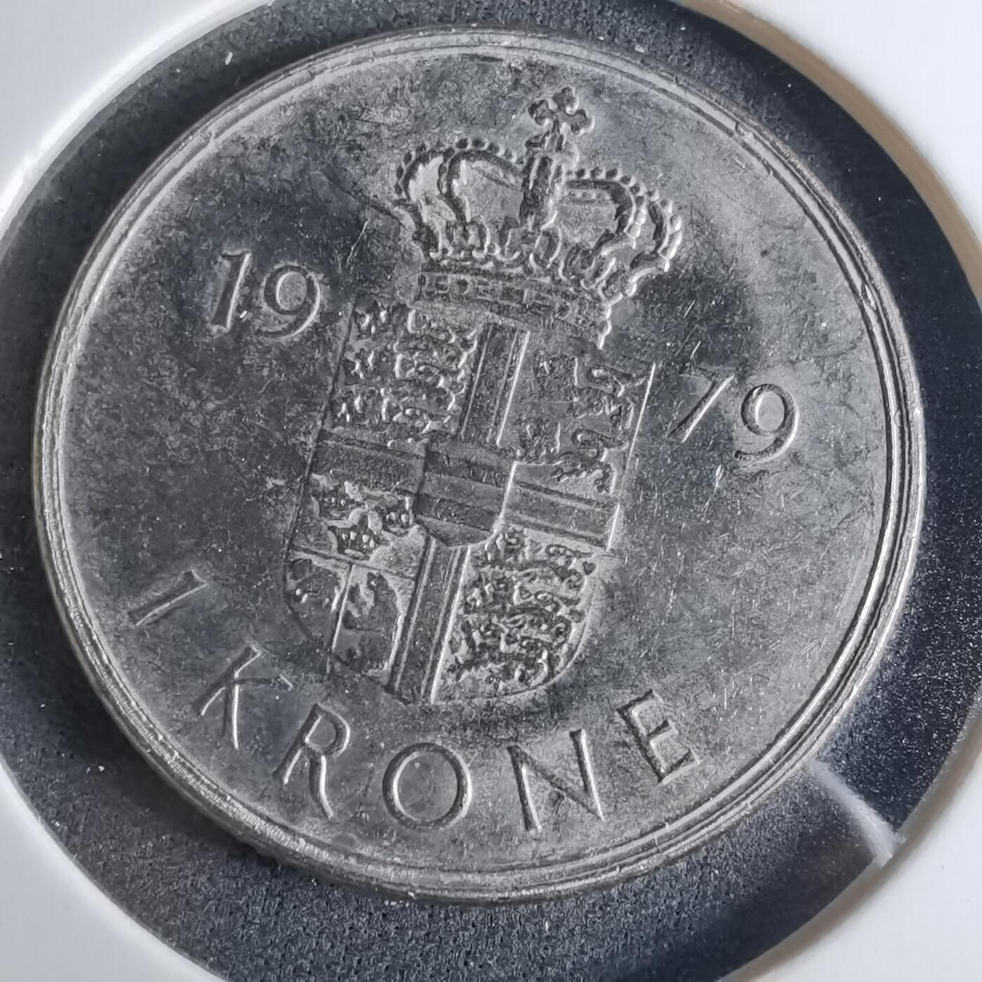 沼泽如烟--第926场 丹麦1979年1克朗