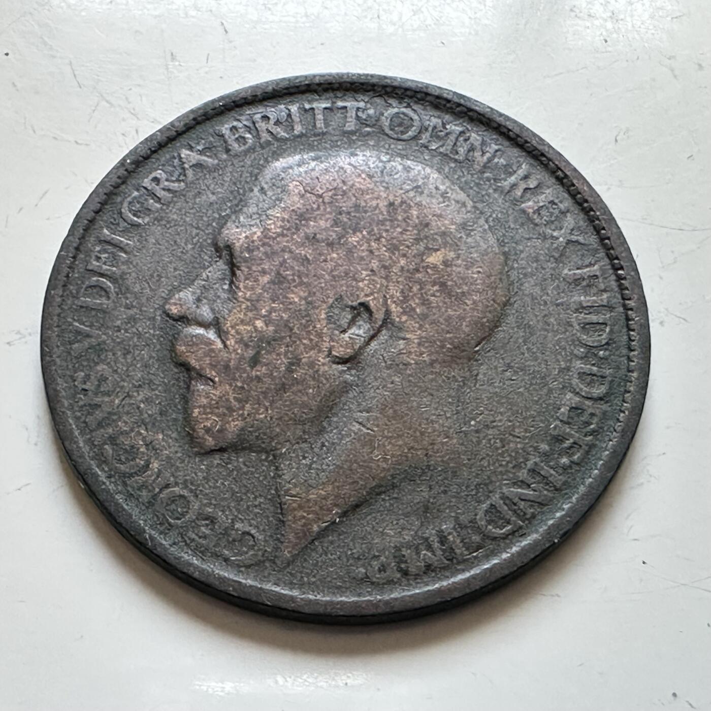 🌹外币初藏🌹🐯2025年第139场  每周二四六晚8️⃣点 接代拍 英国1914年半便士