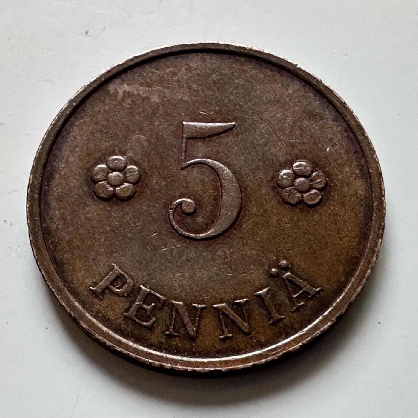 🌹外币初藏🌹🐯2025年第139场  每周二四六晚8️⃣点 接代拍 芬兰1934年五芬尼