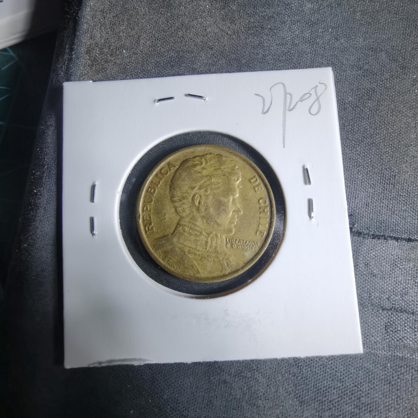 沼泽如烟--第927场 智利1978年1比索