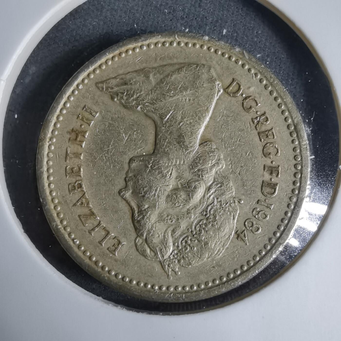 沼泽如烟--第927场 英国1984年一元