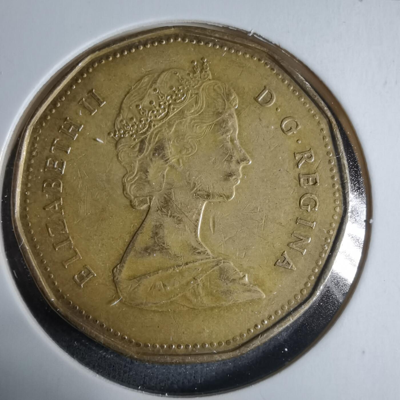 沼泽如烟--第927场 加拿大1989年一元