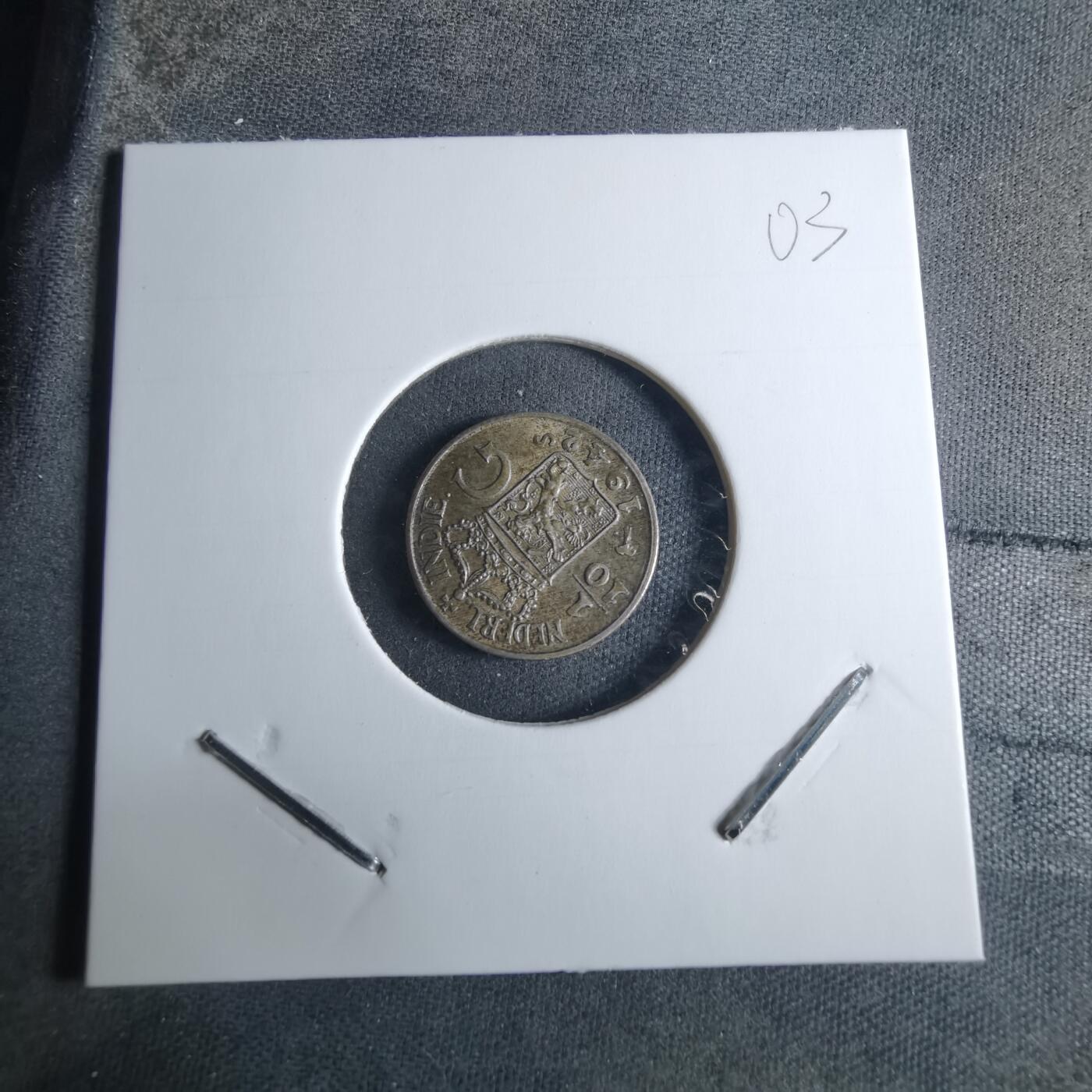 沼泽如烟--第926场 荷属东印度1942年十分之一盾银币