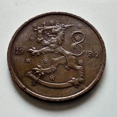 🌹外币初藏🌹🐯2025年第139场  每周二四六晚8️⃣点 接代拍 - 芬兰1934年五芬尼