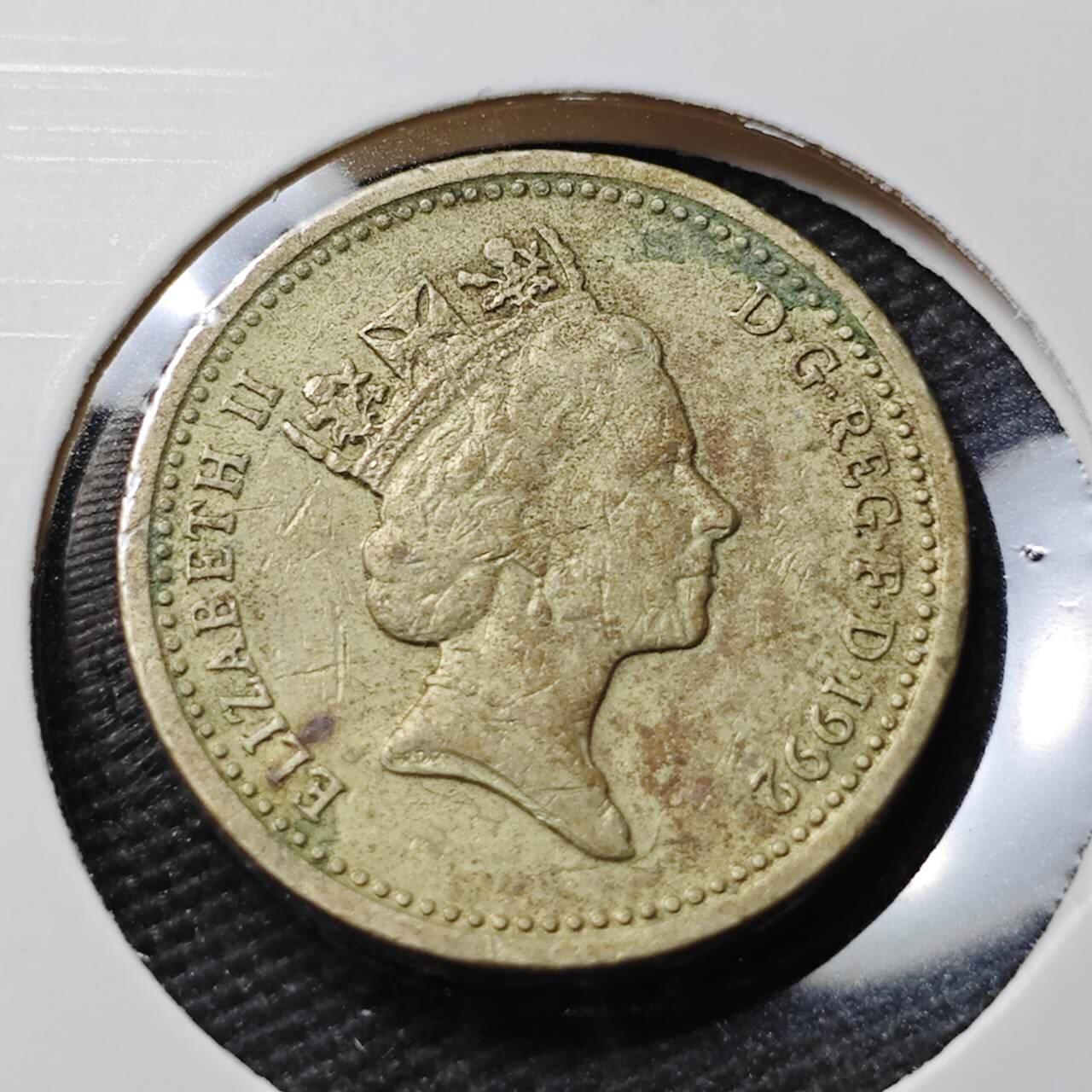 KK钱币收藏小铺 第377期  2月预留时间 周末发货  英国1镑