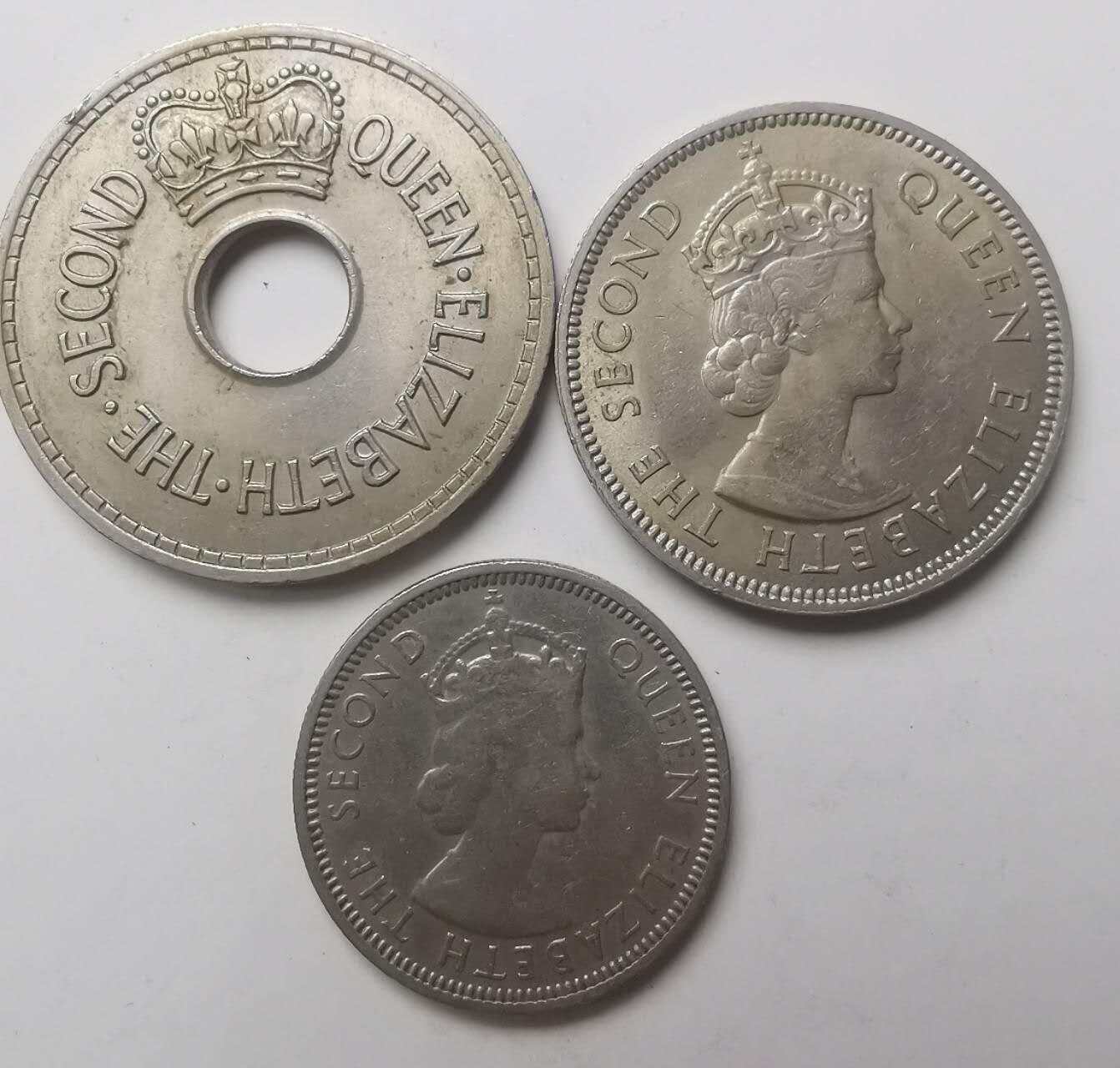 巨藏钱币第七期硬币场12月12号20点开拍 英属斐济50-60年代镍币3枚套