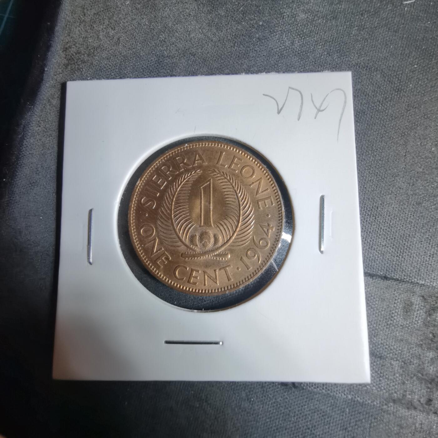 沼泽如烟--第927场 塞拉利昂1964年一分