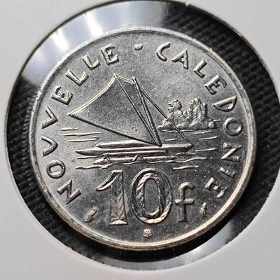 KK钱币收藏小铺 第377期  2月预留时间 周末发货 -  1977法属新喀里多尼亚10法郎