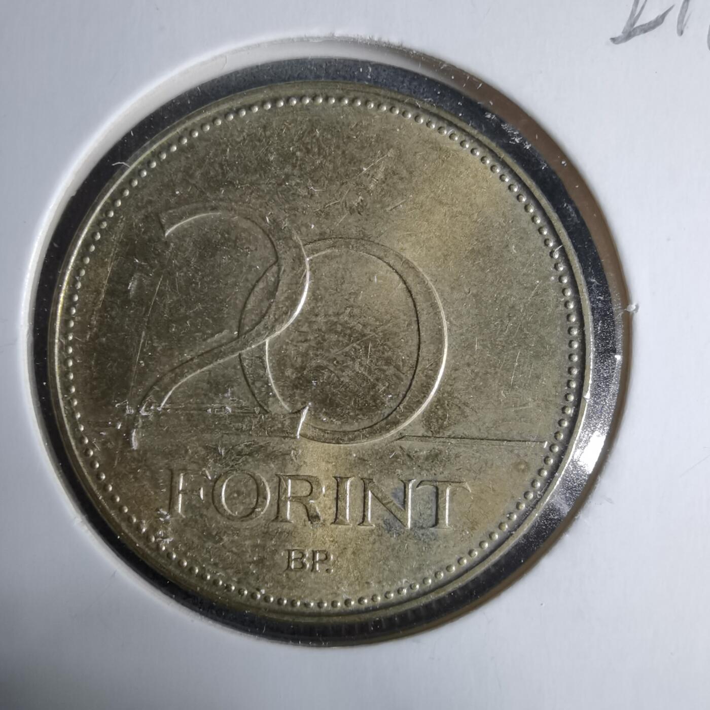 沼泽如烟--第927场 匈牙利1994年20福林