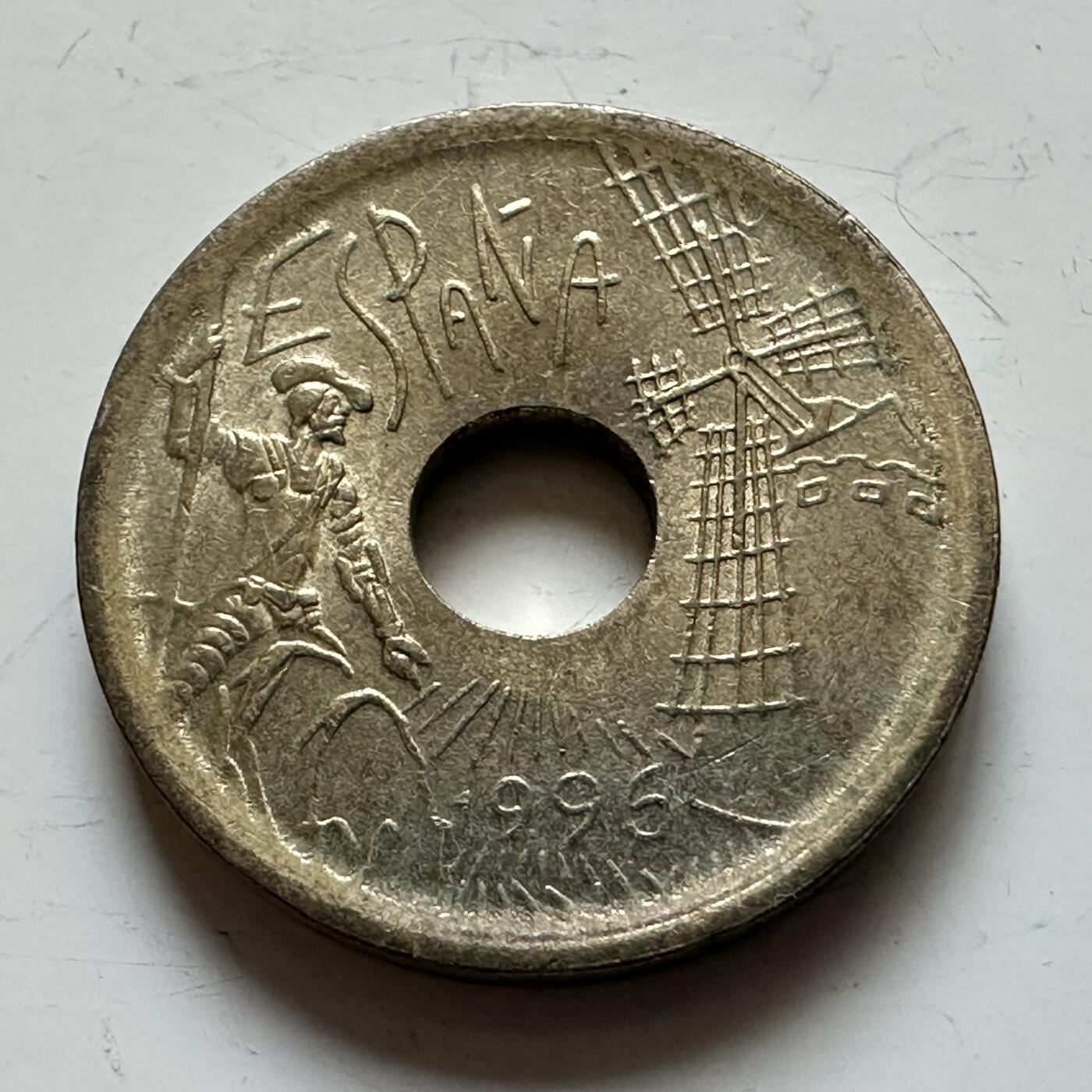 🌹外币初藏🌹🐯2025年第139场  每周二四六晚8️⃣点 接代拍 西班牙1996年唐吉诃德25比塞塔