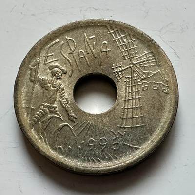 🌹外币初藏🌹🐯2025年第139场  每周二四六晚8️⃣点 接代拍 - 西班牙1996年唐吉诃德25比塞塔