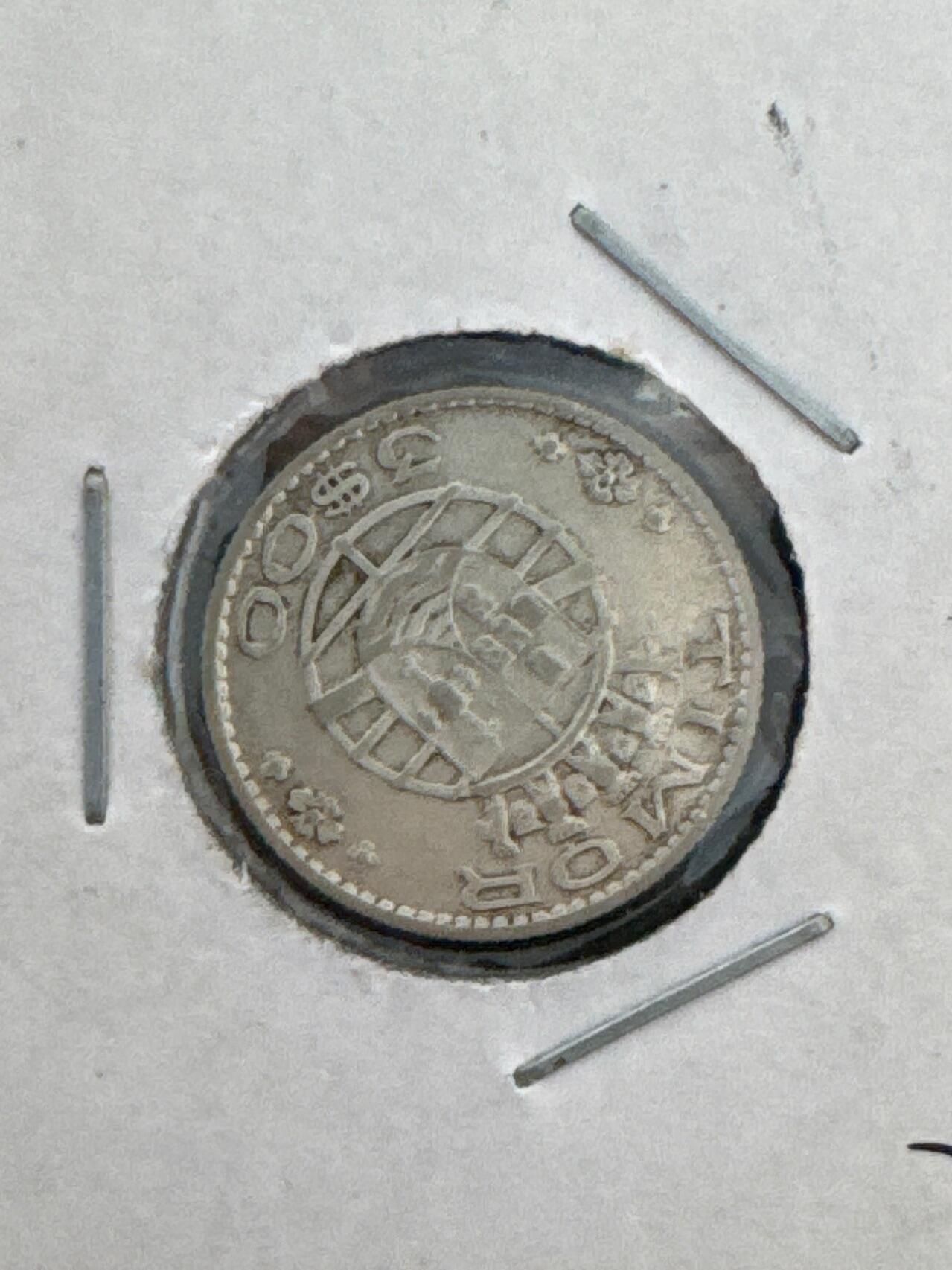 ❤️【币观天下】❤️ 第334期钱币拍卖- 2025.12.12周五晚上6点半场-长期征集拍品 东帝汶1958年3元银币