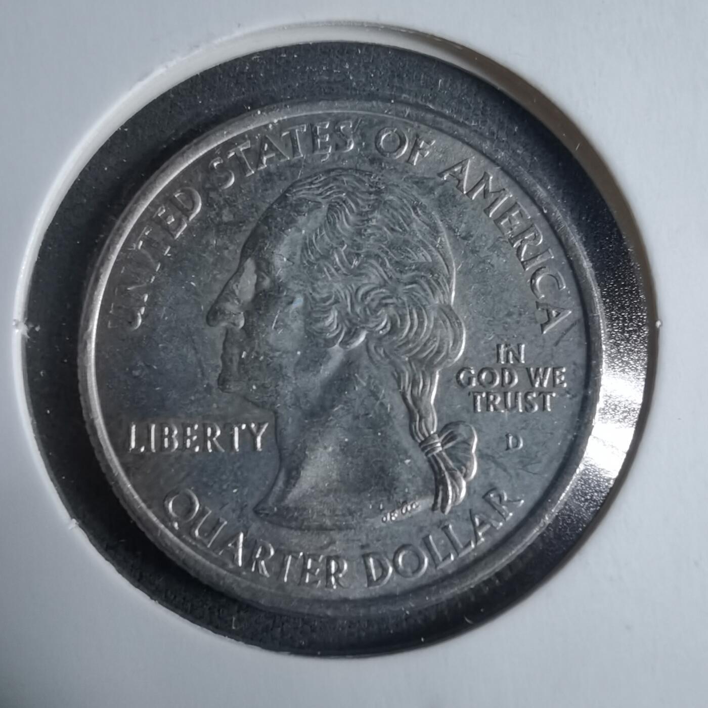 沼泽如烟--第927场 美国2000年25分纪念币