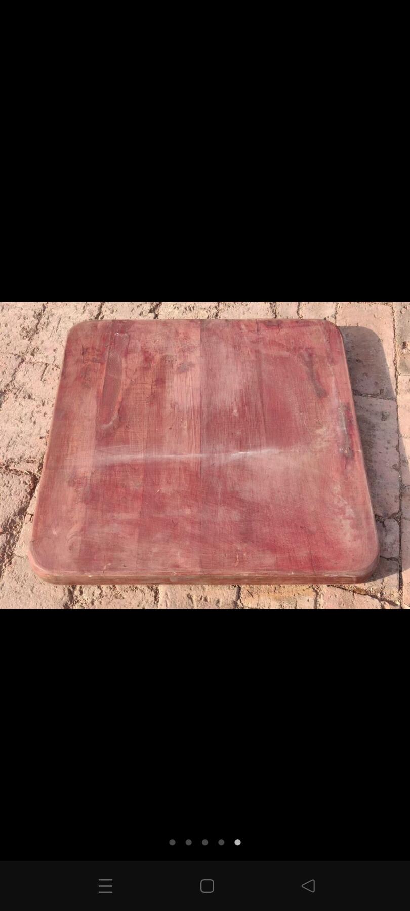 民国时期，福禄寿三星人物大号月饼模具，楠木，刻工精湛，人物生动，形象逼真，保存完整，收藏装饰摆设佳品。长宽厚50cm/50cm/4cm