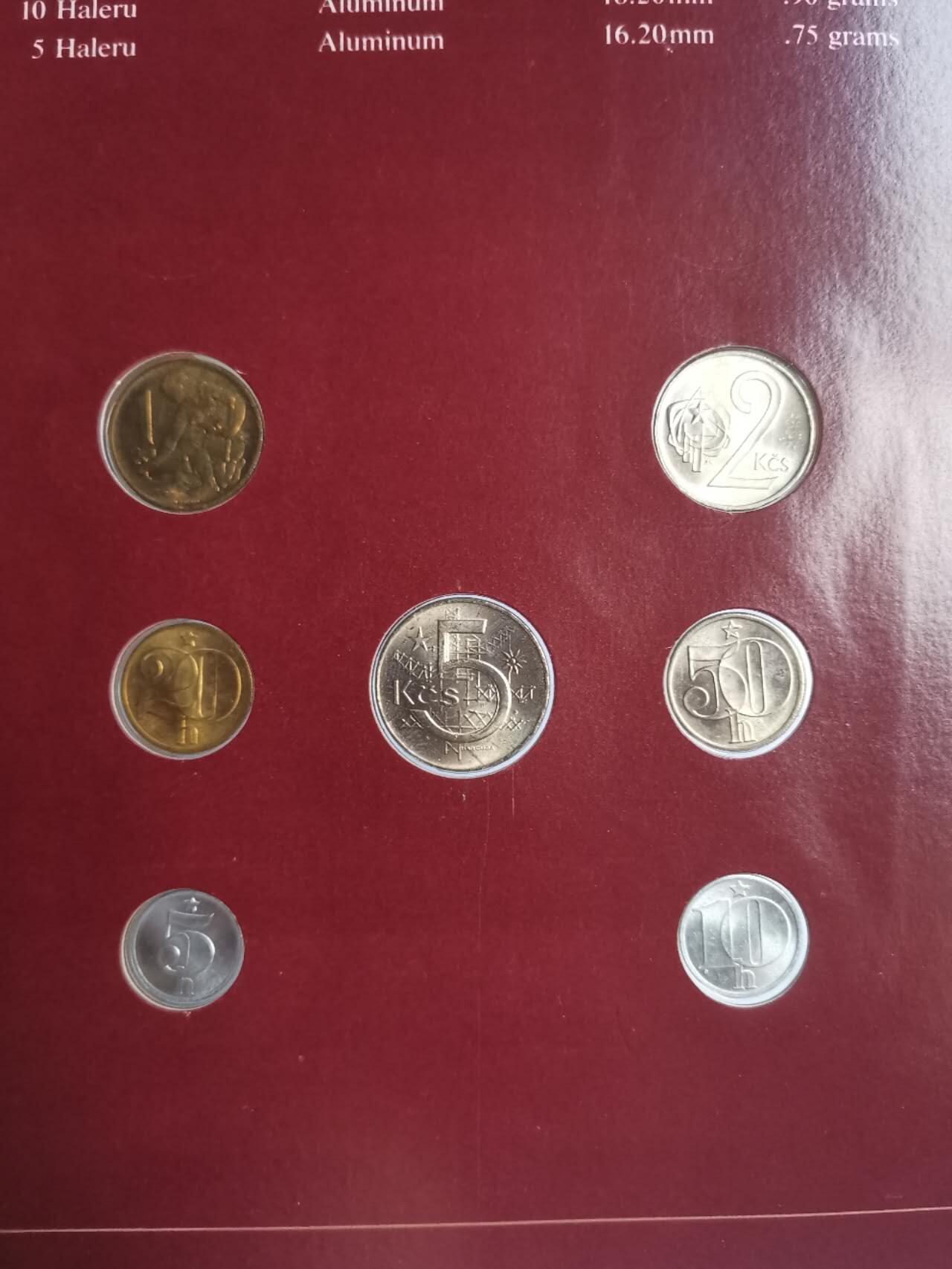 巨藏钱币第七期硬币场12月12号20点开拍 捷克斯洛伐克富兰克林邮币卡封装套币