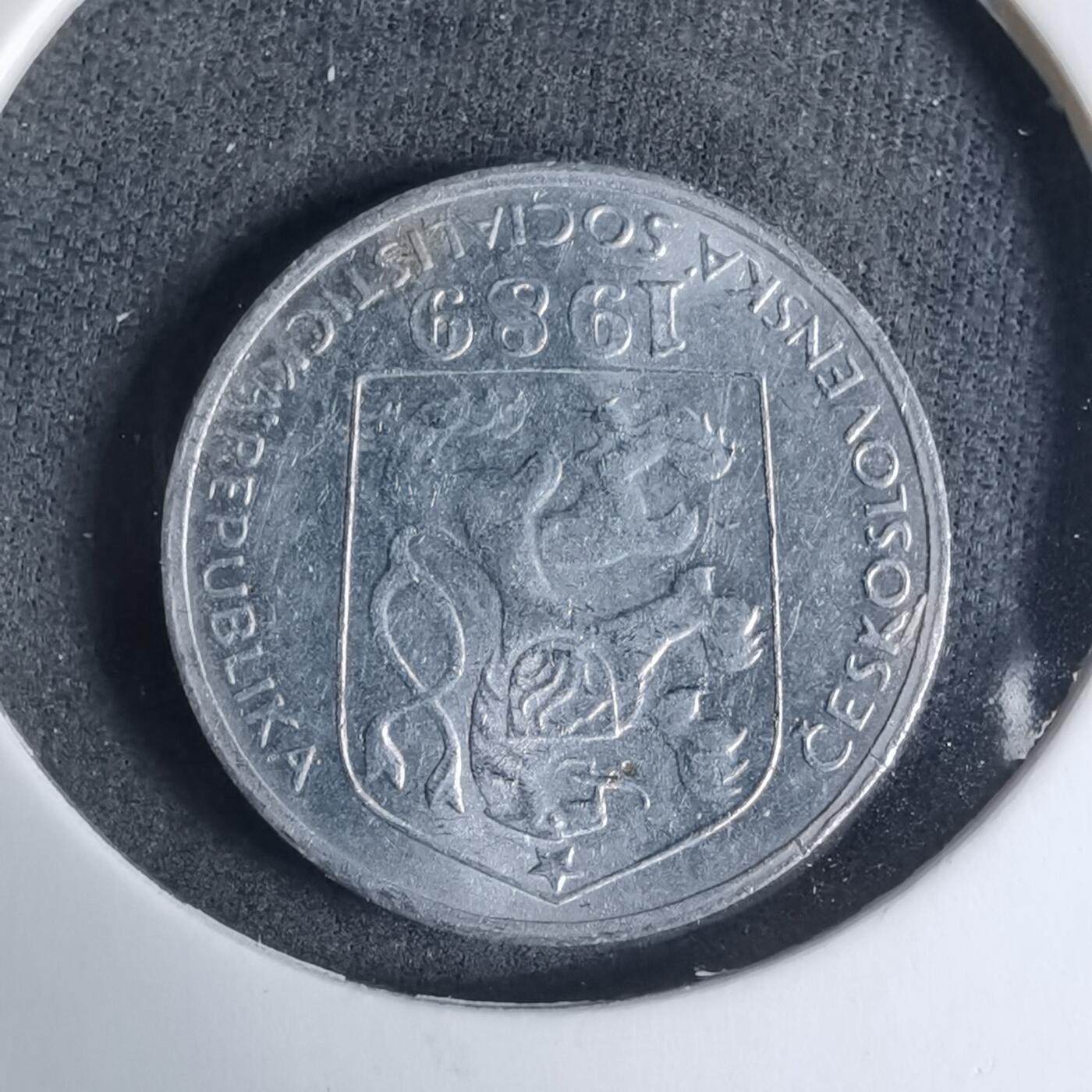 沼泽如烟--第927场 捷克斯洛伐克1989年10赫勒