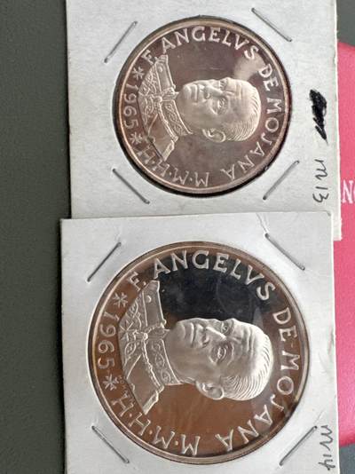 ❤️【币观天下】❤️ 第334期钱币拍卖- 2025.12.12周五晚上6点半场-长期征集拍品 - 马耳他骑士团2枚银币