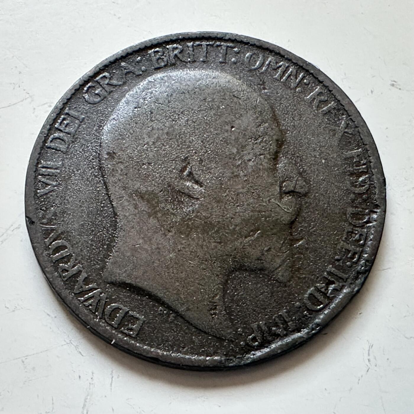 🌹外币初藏🌹🐯2025年第139场  每周二四六晚8️⃣点 接代拍 英国1902年半便士