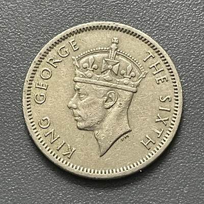 回流1215 - 英属海峡马来亚1950年10分 乔治六世