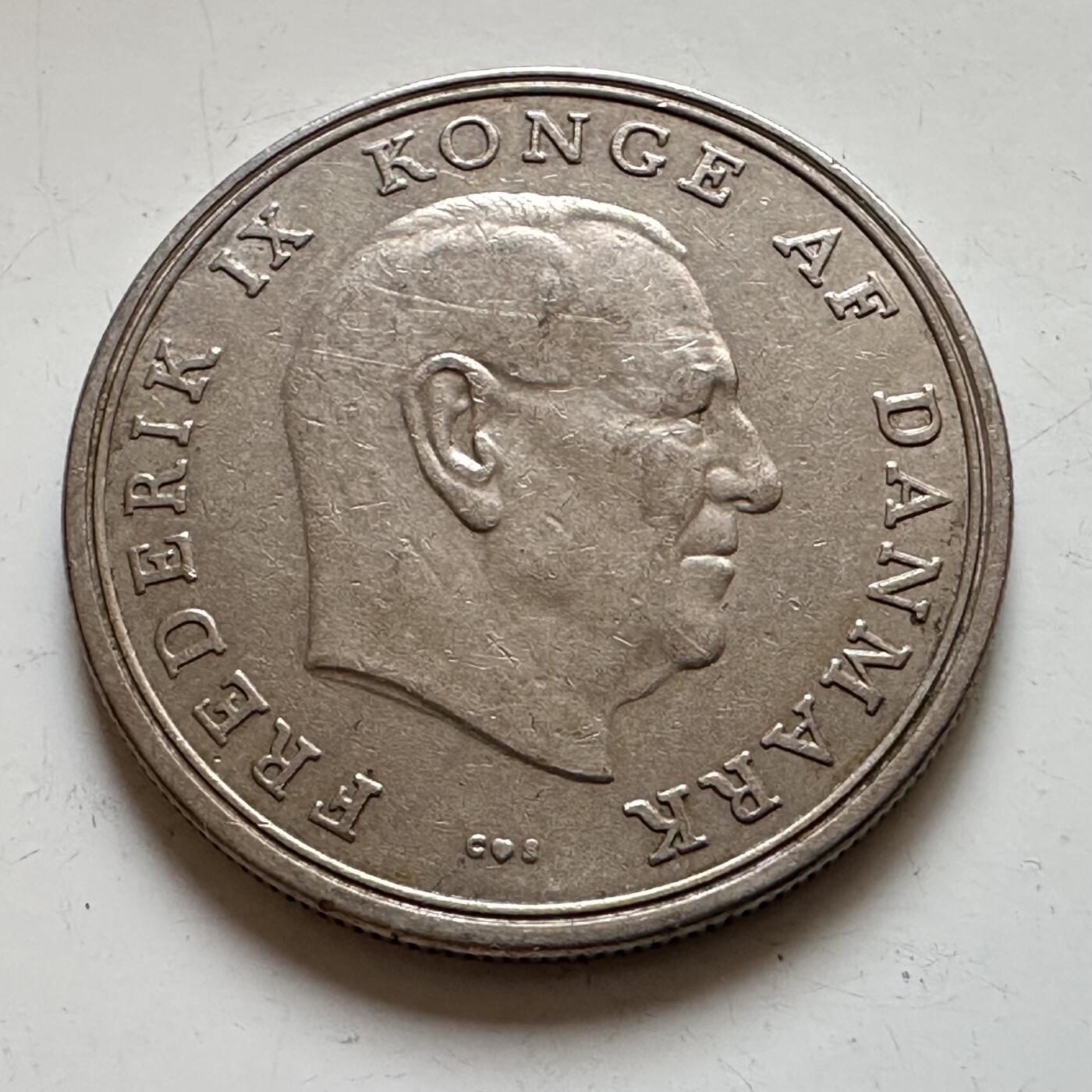 🌹外币初藏🌹🐯2025年第139场  每周二四六晚8️⃣点 接代拍 丹麦1966年五克朗