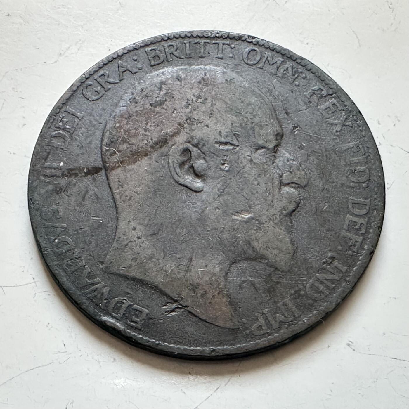 🌹外币初藏🌹🐯2025年第139场  每周二四六晚8️⃣点 接代拍 英国1904年一便士