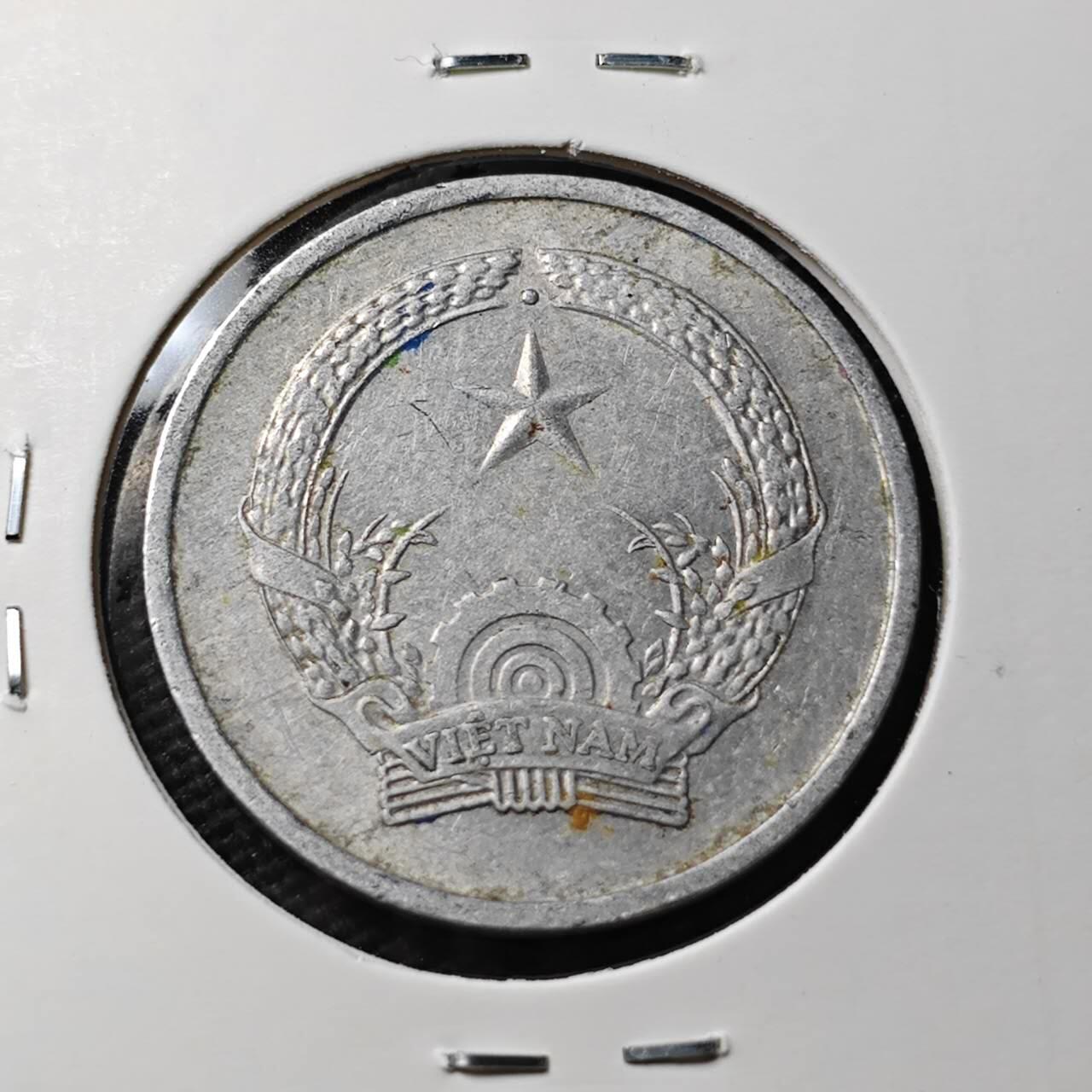 KK钱币收藏小铺 第377期  2月预留时间 周末发货  1976越南1盾