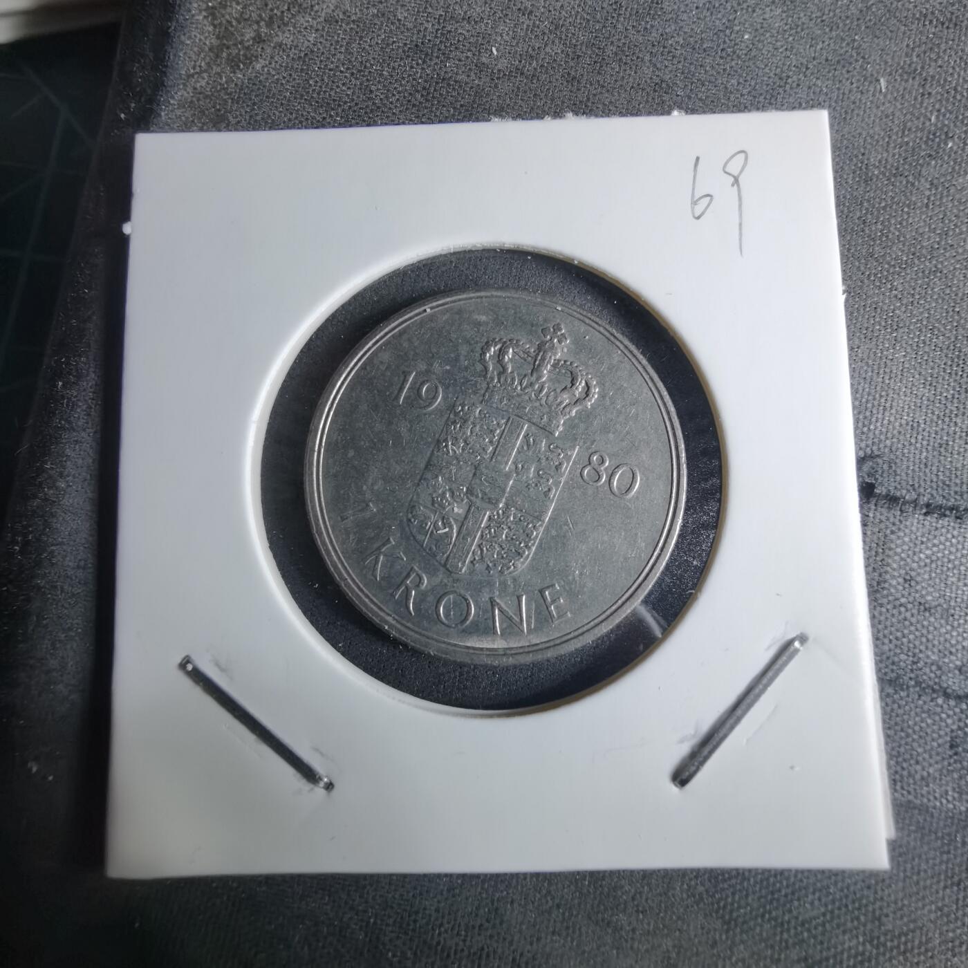 沼泽如烟--第926场 丹麦1980年1克朗