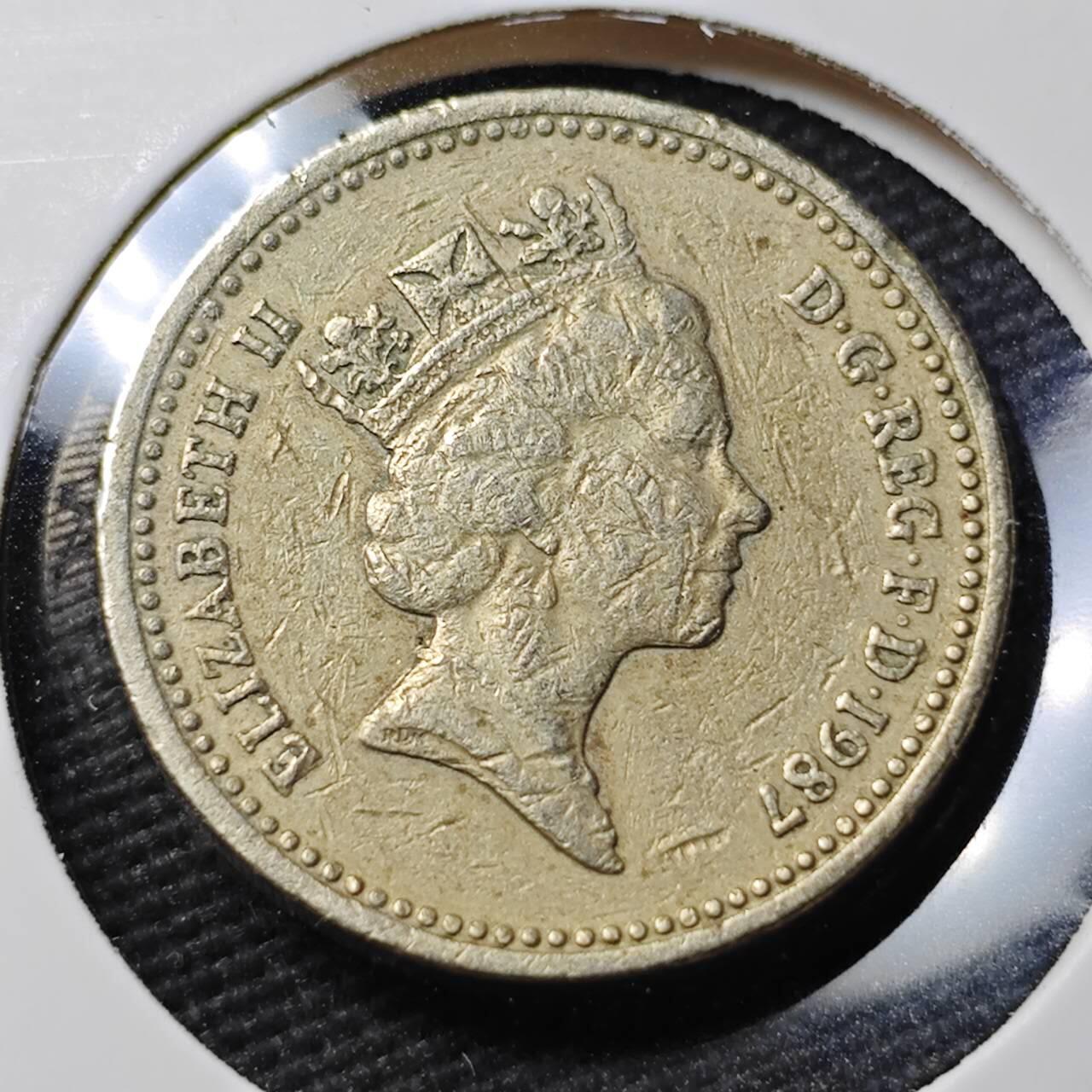 KK钱币收藏小铺 第377期  2月预留时间 周末发货  英国1镑