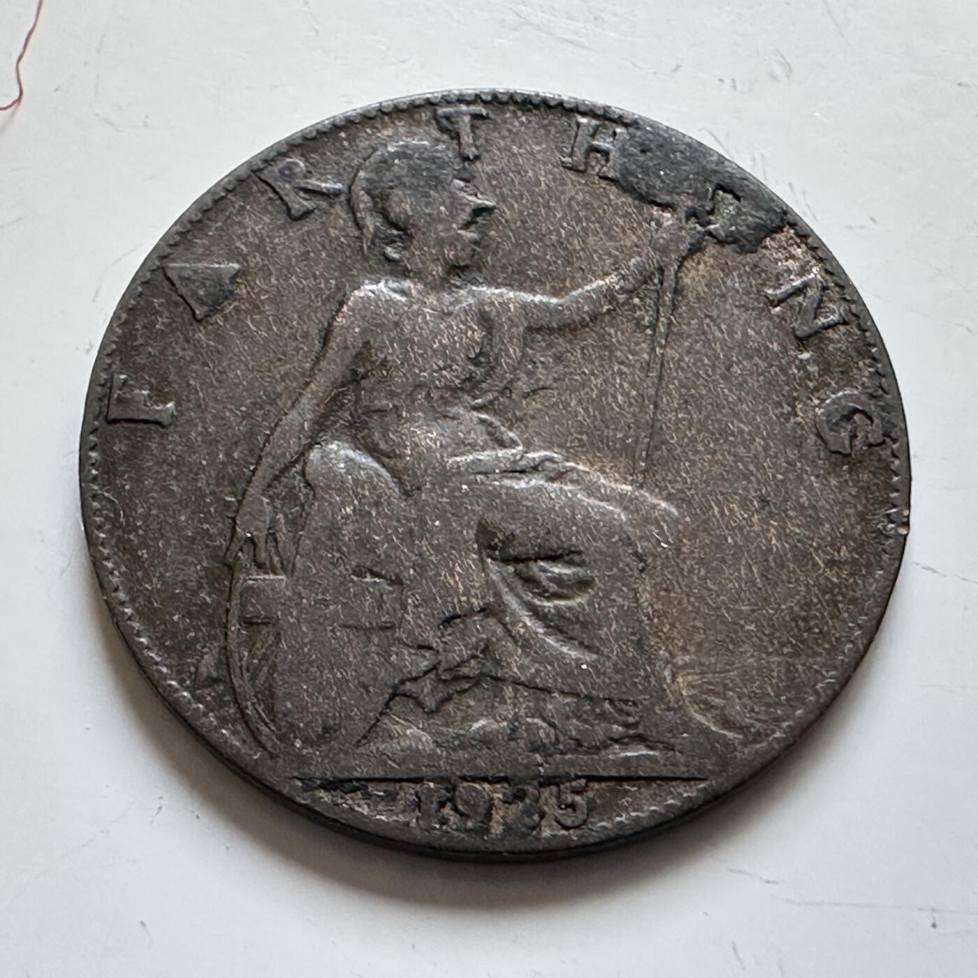 🌹外币初藏🌹🐯2025年第139场  每周二四六晚8️⃣点 接代拍 英国1925年一法新