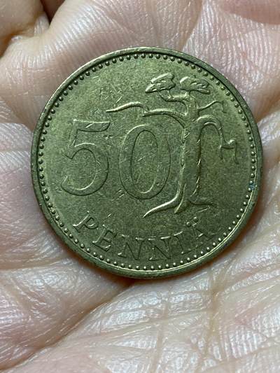 2025年第一百三十五场(总第一百六十一场）外国好品纸夹散币场(免佣金) - 芬兰🇫🇮1971年50盆尼(S标)