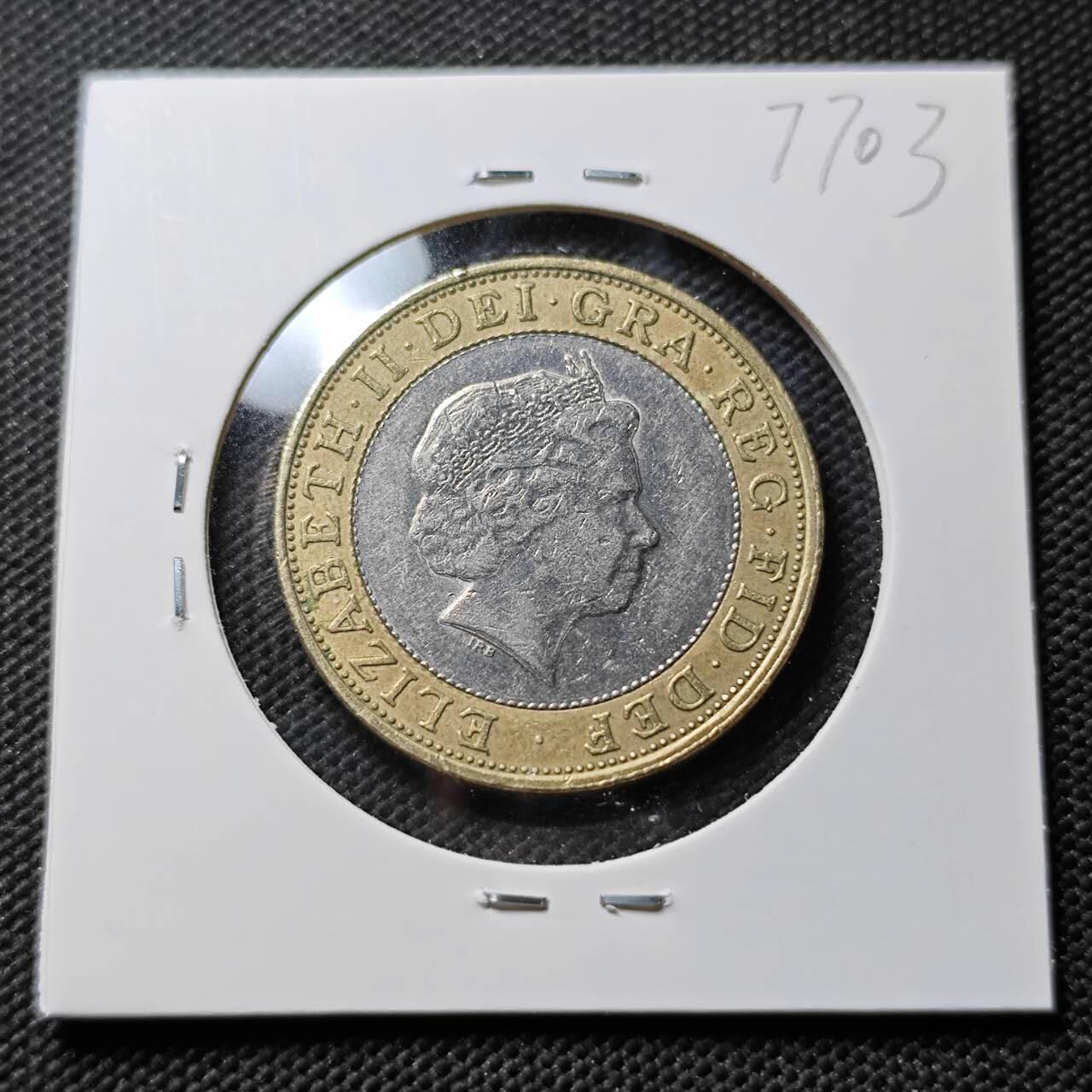 KK钱币收藏小铺 第377期  2月预留时间 周末发货  英国2镑