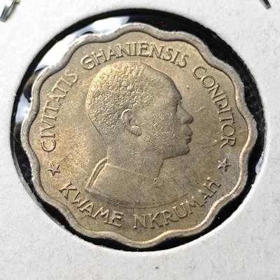 KK钱币收藏小铺 第376期  2月预留时间 周末发货 -  1958加纳3便士